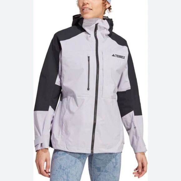 NWT Women's Adidas TERREX Xploric Rain.Rdy Jacket XL - Picture 1 of 11